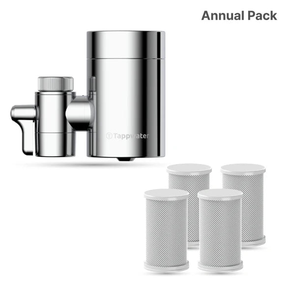 Pack annuel 4 recharges EcoPro SMR — cartouches filtre robinet Tappwater