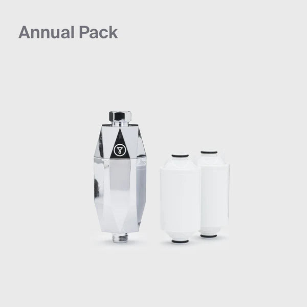 Pack 2 recharges ShowerPro Diamond Tappwater — cartouches filtre douche 12 mois